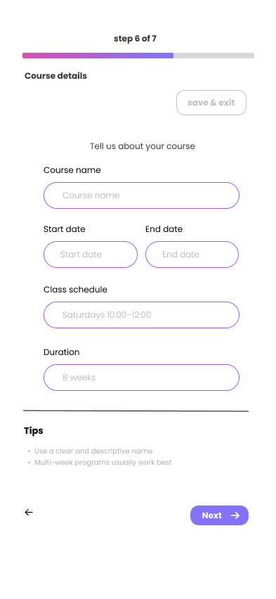 Horaxtra Step 5